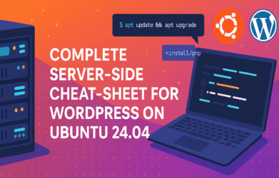WordPress Cheat Sheet on Ubuntu min