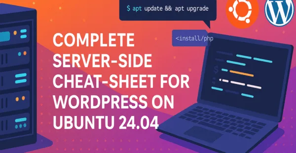 WordPress Cheat Sheet on Ubuntu min